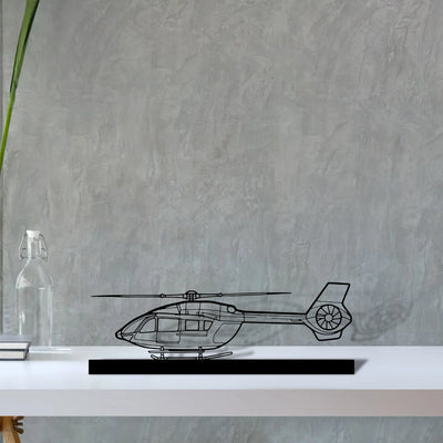 h145 Silhouette Metal Art Stand - Turbo Silhouette