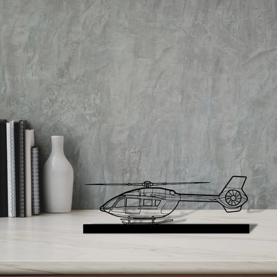 h145 Silhouette Metal Art Stand - Turbo Silhouette