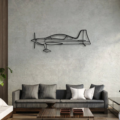Harrier GR7 Classic Aircraft Silhouette Metal Wall Art - Aviation Hangar Decor
