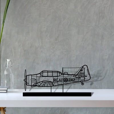 harvard-2 Silhouette Metal Art Stand - Turbo Silhouette