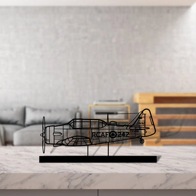 harvard Silhouette Metal Art Stand - Turbo Silhouette
