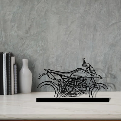 hyper-motard-950-rve Silhouette Metal Art Stand - Turbo Silhouette