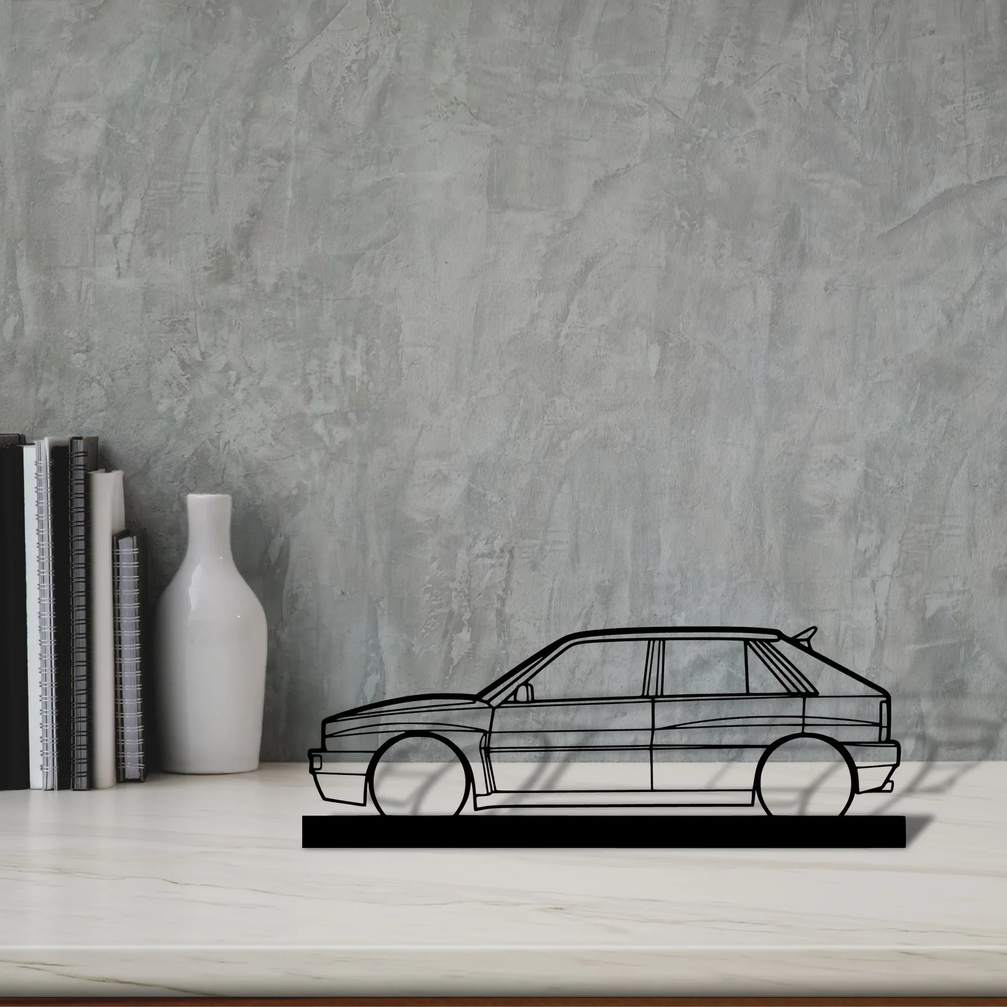 integrale Silhouette Metal Art Stand - Turbo Silhouette