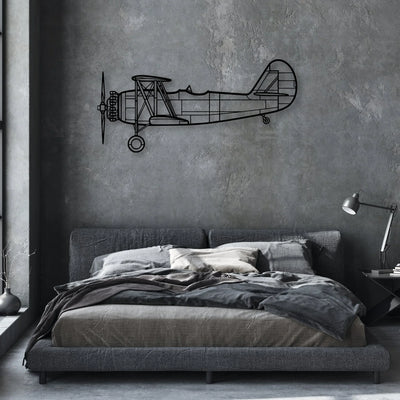 KC-46 Classic Aircraft Silhouette Metal Wall Art - Aviation Hangar Decor