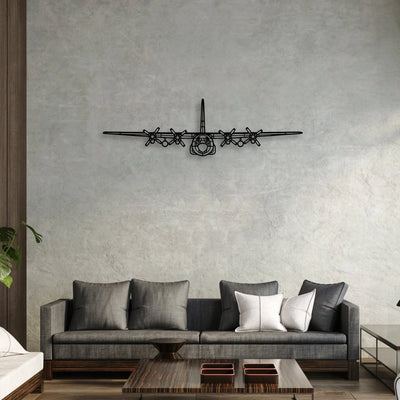 L-749A Classic Aircraft Silhouette Metal Wall Art - Aviation Hangar Decor