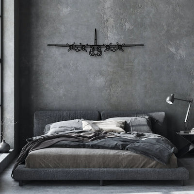L-749A Classic Aircraft Silhouette Metal Wall Art - Aviation Hangar Decor
