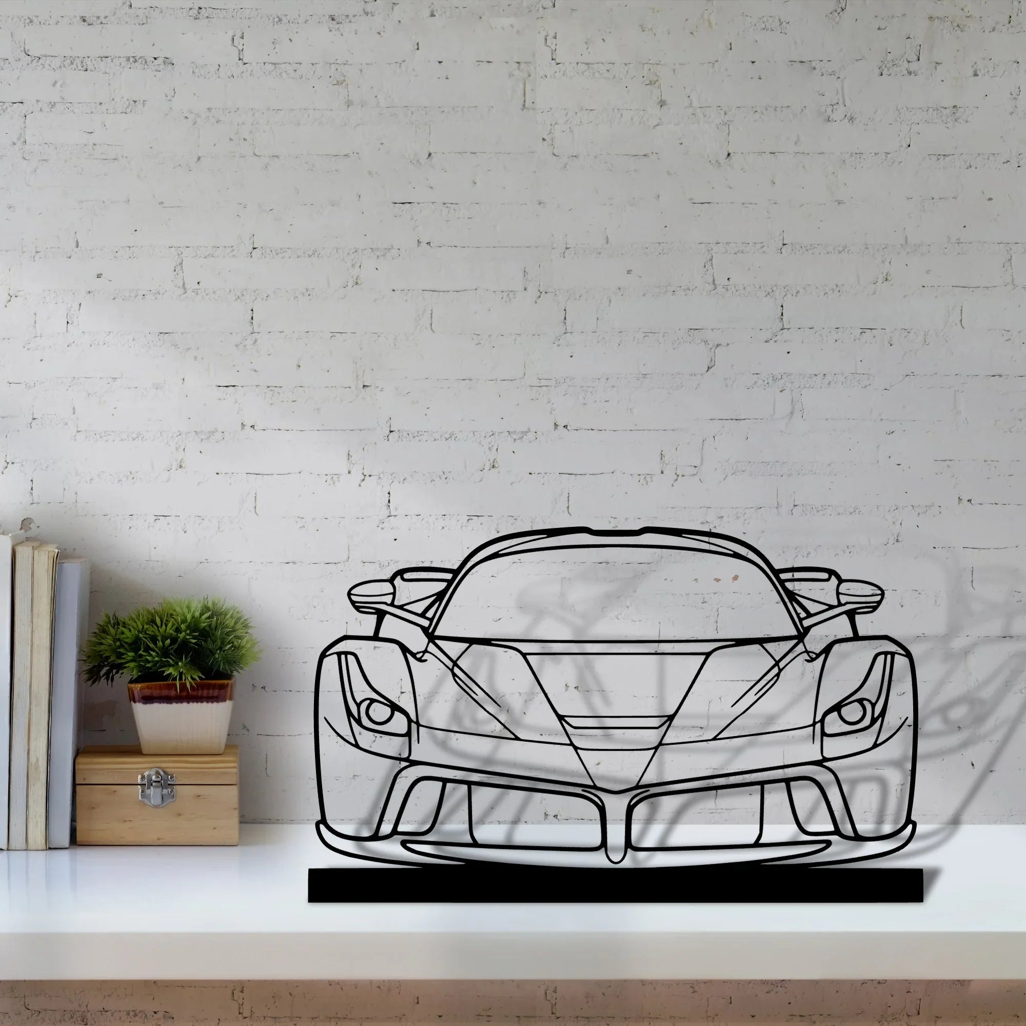 la Silhouette Metal Art Stand - Turbo Silhouette