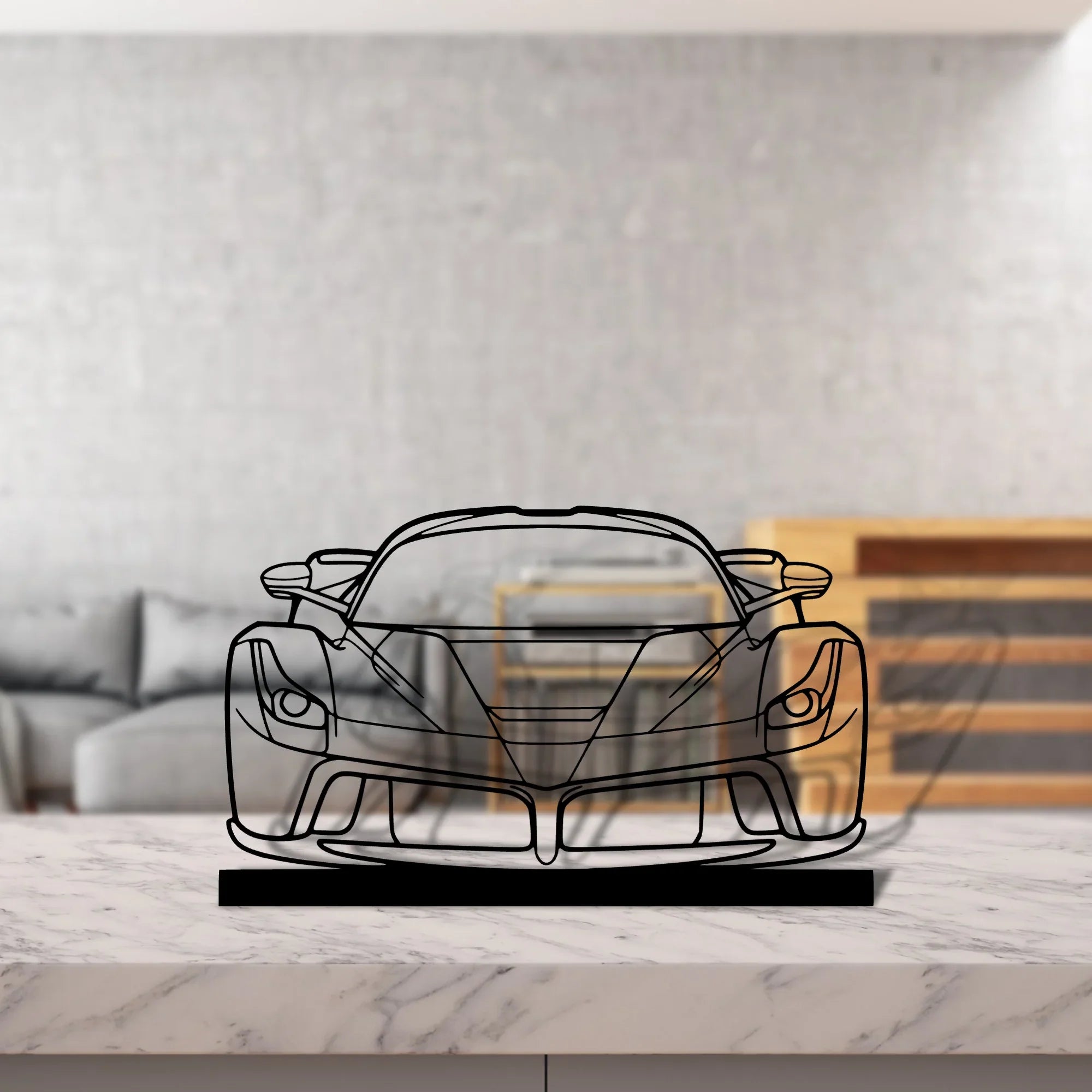 la Silhouette Metal Art Stand - Turbo Silhouette