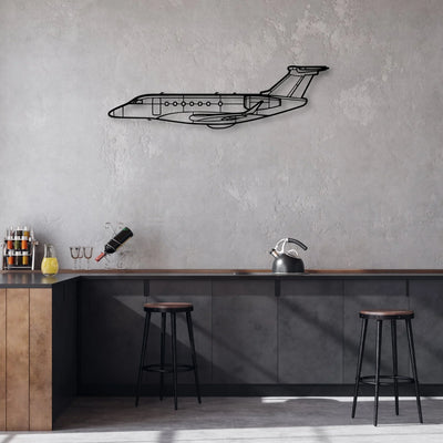 Lancair IV P Classic Aircraft Silhouette Metal Wall Art - Aviation Hangar Decor