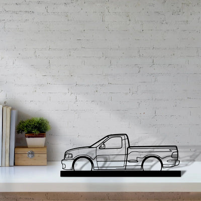 lightning-sv-f150-2004 Silhouette Metal Art Stand - Turbo Silhouette