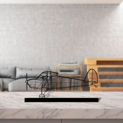 luscombe-8a Silhouette Metal Art Stand - Turbo Silhouette