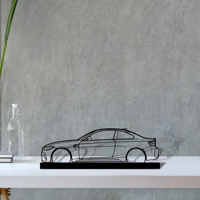 m2-f87-comp-2018 Silhouette Metal Art Stand - Turbo Silhouette