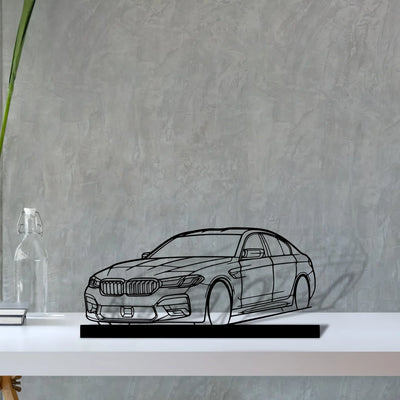 m5-comp-2023 Silhouette Metal Art Stand - Turbo Silhouette