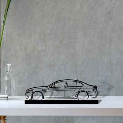 m5-f90 Silhouette Metal Art Stand - Turbo Silhouette
