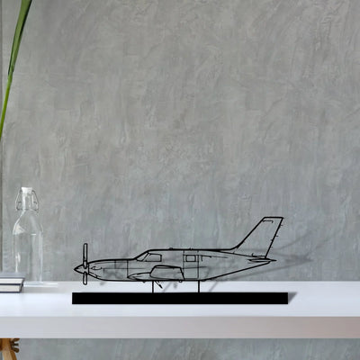m500-meridian-2 Silhouette Metal Art Stand - Turbo Silhouette