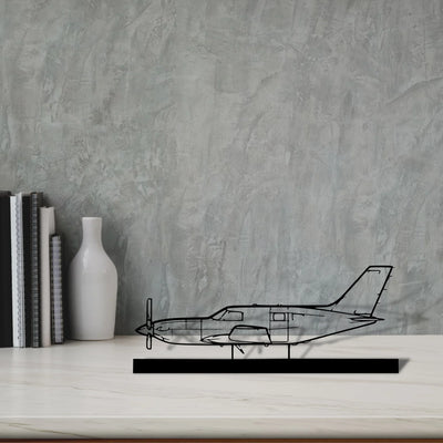 m500-meridian-2 Silhouette Metal Art Stand - Turbo Silhouette