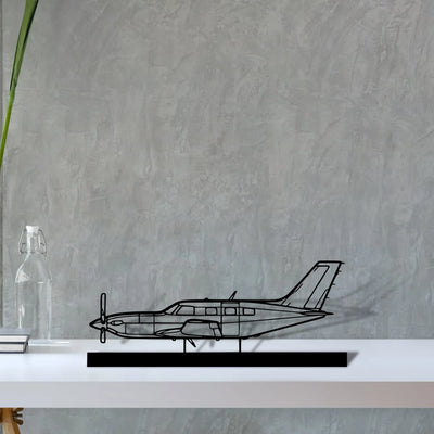 m500-meridian Silhouette Metal Art Stand - Turbo Silhouette