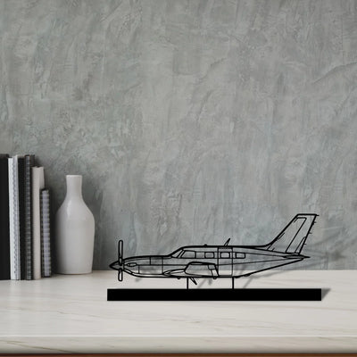 m500-meridian Silhouette Metal Art Stand - Turbo Silhouette