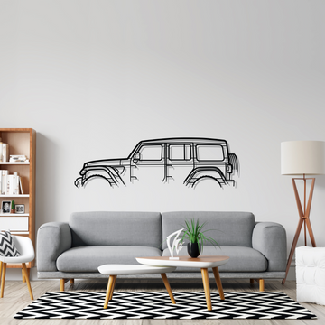 Wrangler Classic Silhouette Metal Wall Art