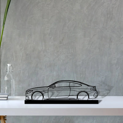 mercedes-c300-coupe Silhouette Metal Art Stand - Turbo Silhouette