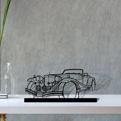 mercury-1977 Silhouette Metal Art Stand - Turbo Silhouette