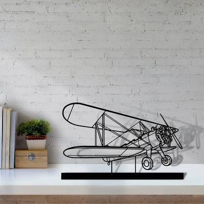 model-75-2 Silhouette Metal Art Stand - Turbo Silhouette