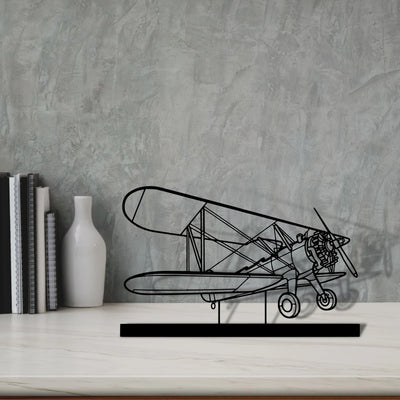 model-75-2 Silhouette Metal Art Stand - Turbo Silhouette