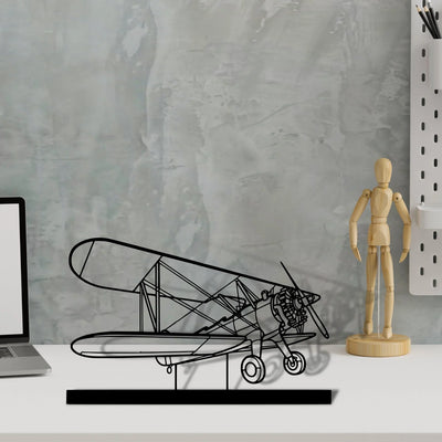 model-75-2 Silhouette Metal Art Stand - Turbo Silhouette