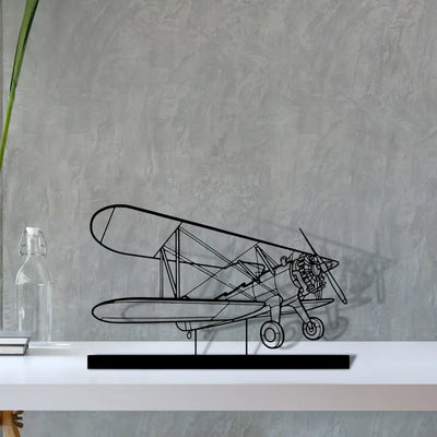 model-75 Silhouette Metal Art Stand - Turbo Silhouette