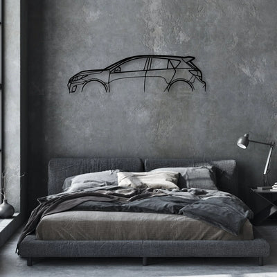 mspeed 3 Classic Silhouette Metal Wall Art - Automotive Garage Decor