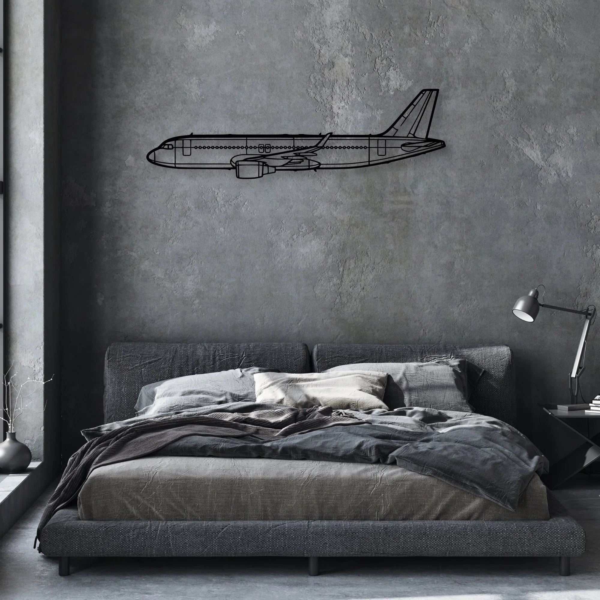 NH90 NFH Classic Aircraft Silhouette Metal Wall Art - Aviation Hangar Decor