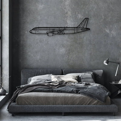 NH90 NFH Classic Aircraft Silhouette Metal Wall Art - Aviation Hangar Decor