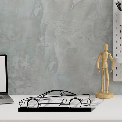 nsx-1991 Silhouette Metal Art Stand - Turbo Silhouette