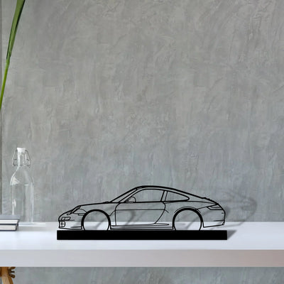 p-generation-6 Silhouette Metal Art Stand - Turbo Silhouette