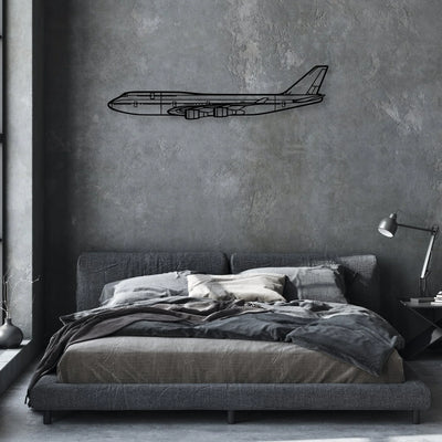 PA-32R 301 Saratoga HP II Classic Aircraft Silhouette Metal Wall Art - Aviation Hangar Decor
