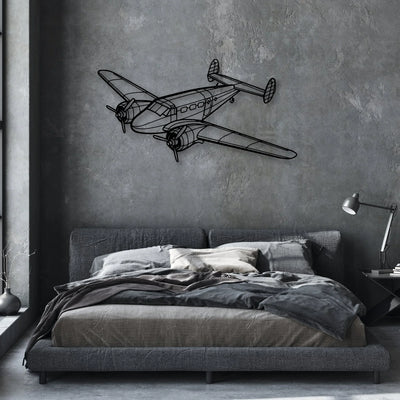 PA-46 350P Malibu Mirage Classic Aircraft Silhouette Metal Wall Art - Aviation Hangar Decor