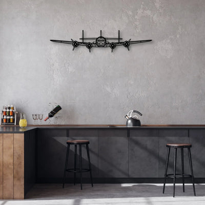 PA-46R 350T Matrix Classic Aircraft Silhouette Metal Wall Art - Aviation Hangar Decor
