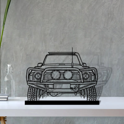 patrol-1990 Silhouette Metal Art Stand - Turbo Silhouette