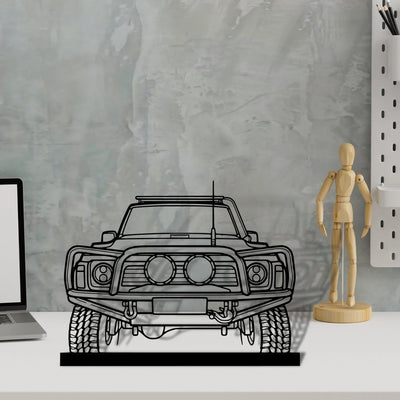 patrol-1990 Silhouette Metal Art Stand - Turbo Silhouette