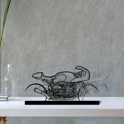 r-nine-t-racer-2019 Silhouette Metal Art Stand - Turbo Silhouette