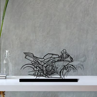 r1-2015 Silhouette Metal Art Stand - Turbo Silhouette