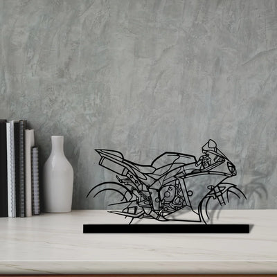 r1-2015 Silhouette Metal Art Stand - Turbo Silhouette
