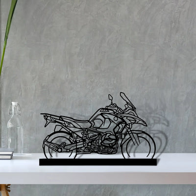 r1250-gsa Silhouette Metal Art Stand - Turbo Silhouette