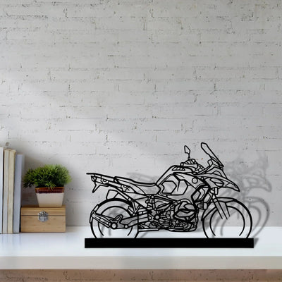 r1250-gsa Silhouette Metal Art Stand - Turbo Silhouette