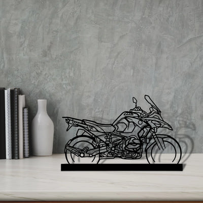 r1250-gsa Silhouette Metal Art Stand - Turbo Silhouette