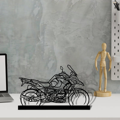 r1250-gsa Silhouette Metal Art Stand - Turbo Silhouette
