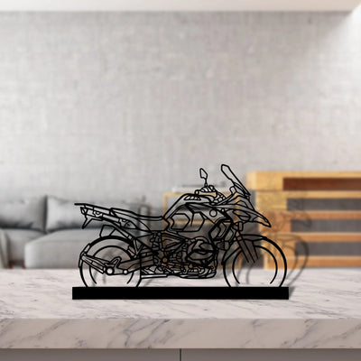 r1250-gsa Silhouette Metal Art Stand - Turbo Silhouette