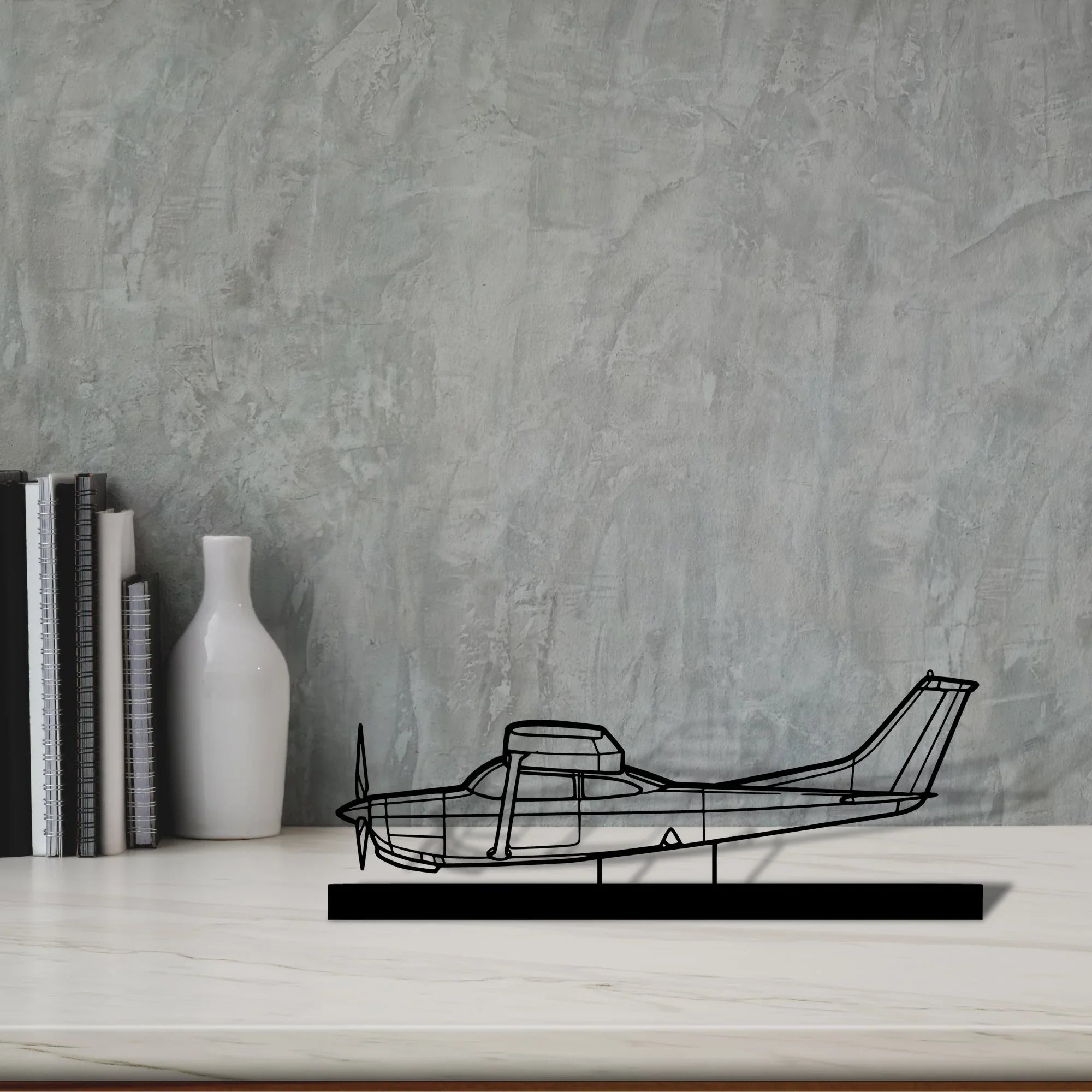 r182-2 Silhouette Metal Art Stand - Turbo Silhouette