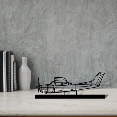 r182-2 Silhouette Metal Art Stand - Turbo Silhouette
