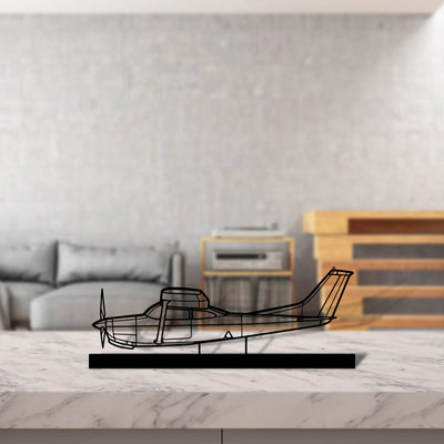 r182-2 Silhouette Metal Art Stand - Turbo Silhouette